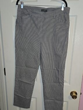 Hilary Radley Straight-Leg Pull-On Pants